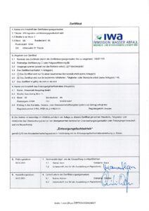 EFB-Zertifikat Bretnig